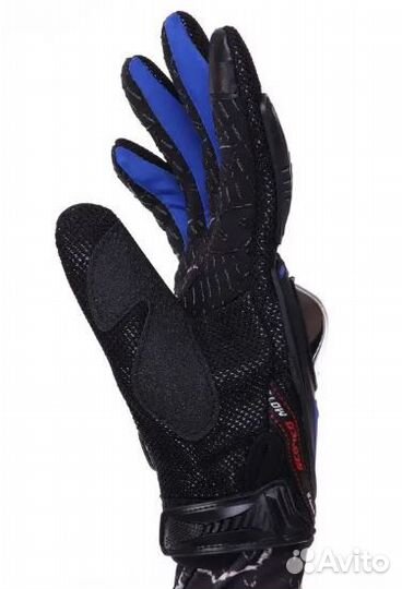 Мотоперчатки мужские scoyco MC44 Black/Blue (Touc