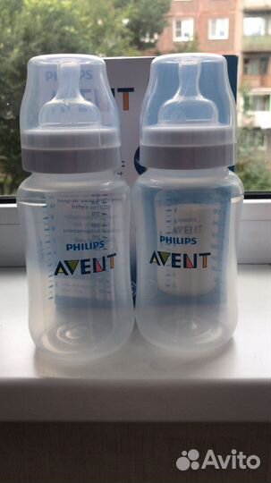 Бутылочки для кормления avent