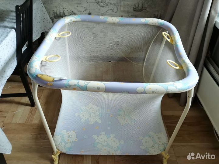 Манеж детский складной бу 95 см сторона