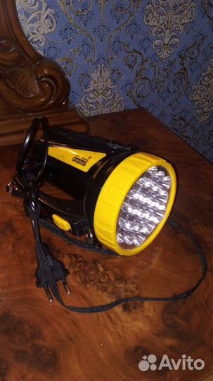 Фонарь светодиодный аккумуляторный