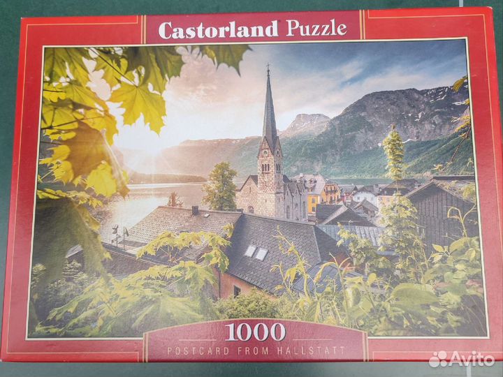 Пазлы набор 8 штук 1000, 1500, 2000 деталей