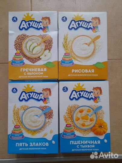 Детские каши Агуша