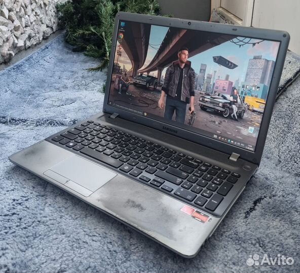 Мощный ноутбук Samsung 4-ядра/4-потока/ssd256