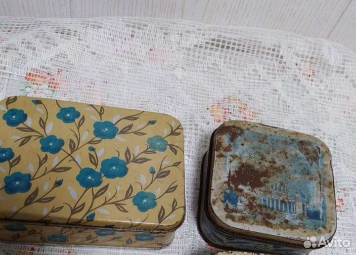 Жестяные баночки СССР