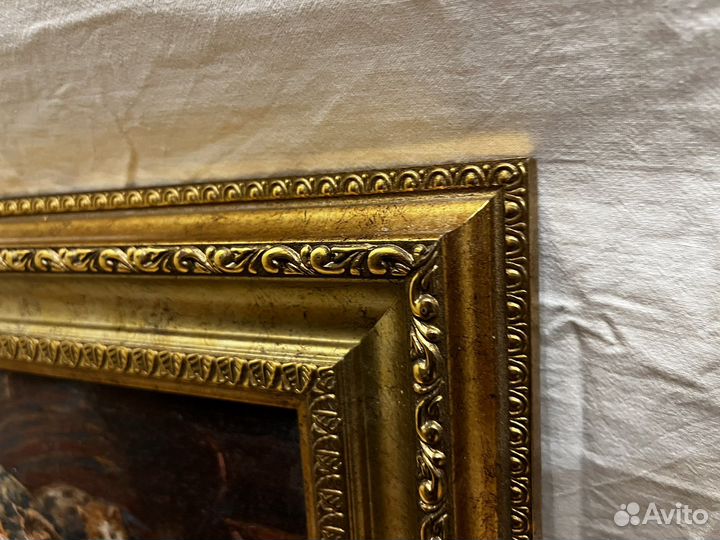 Картина «Девочка с котятами»