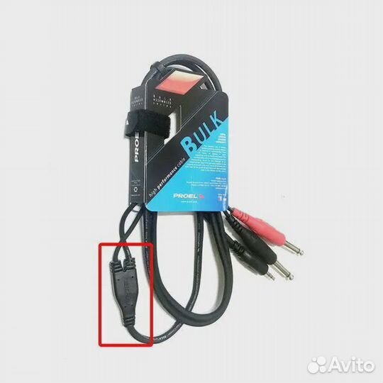 Кабель Proel bulk505LU3 jack 6.3-mini jack 3.5 3м