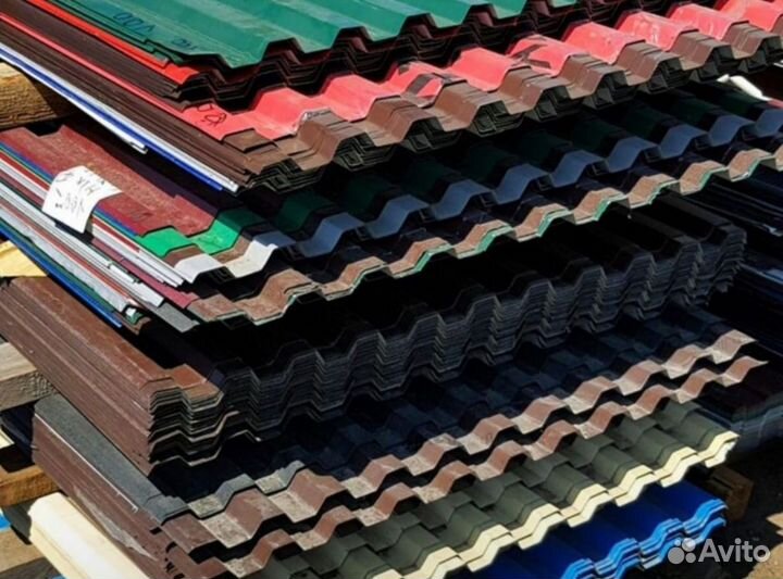 Профнастил вишня