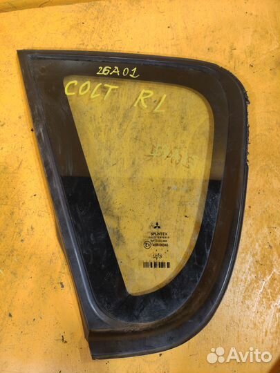 Форточка задняя левая для Mitsubishi Colt