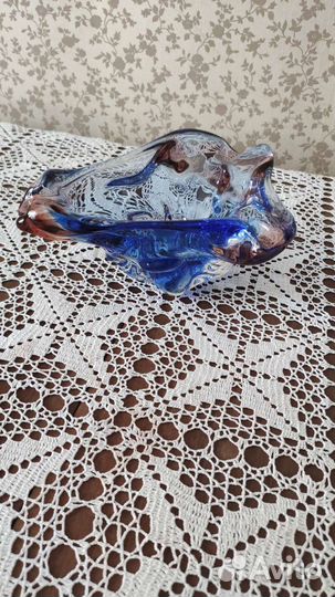 Пепельница, ваза стеклянная