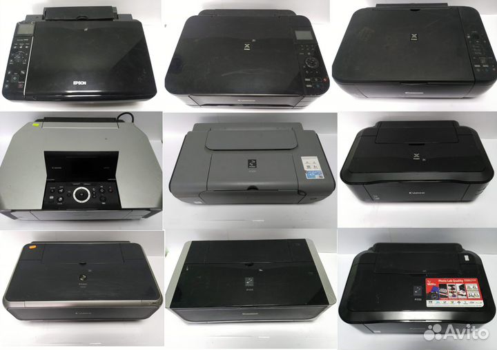 Принтера, мфу Kyocera, Canon, HP, Xerox, Samsung