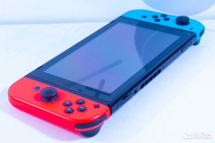 Nintendo Switch Neon Red/Blue Rev2 128gb+Kefir б/у