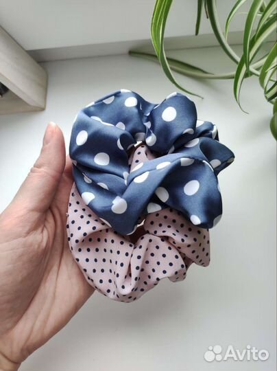 Резинки для волос шёлк новые