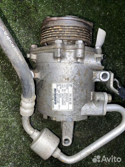 Компрессор кондиционера Mitsubishi colt Colt Plus