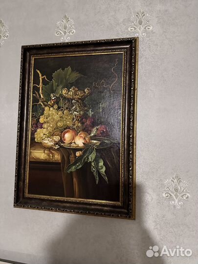Картина маслом на холсте натюрморт