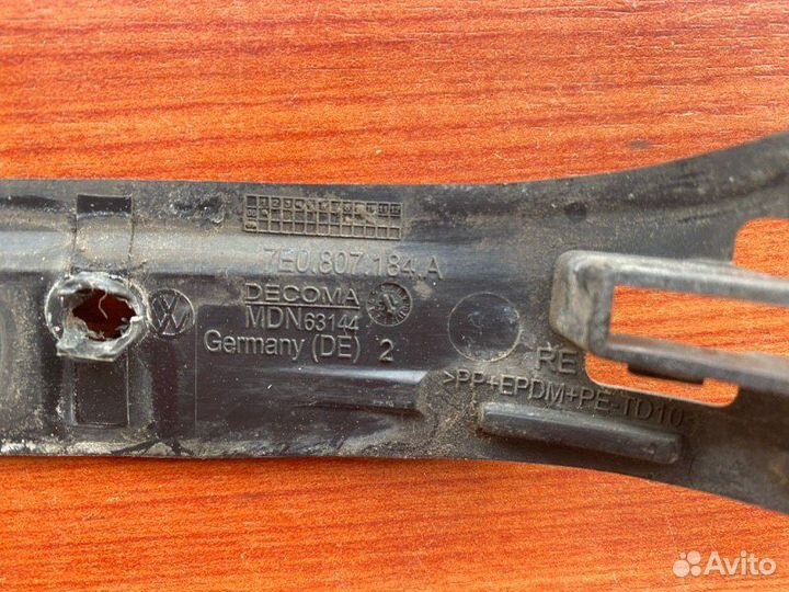 Направляющая переднего бампера Vw Transporter T5