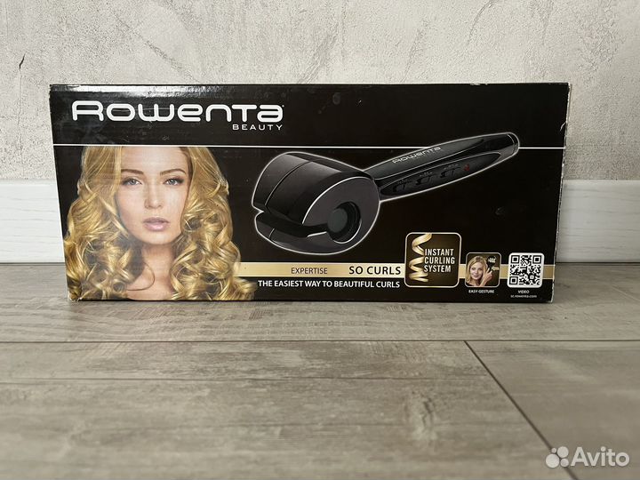 Щипцы для завивки rowenta so curls