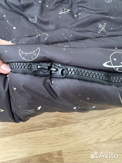 Зимний конверт amarobaby в коляску 105 см