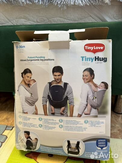 Кенгуру/рюкзак tiny hug от Tiny Love