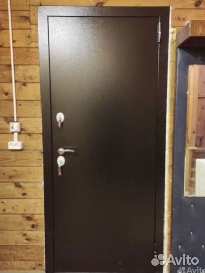Дверь входная металлическая без глазка