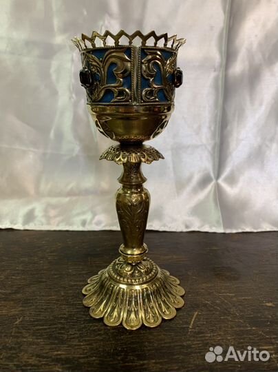 Подсвечник латунь