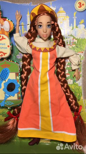 Кукла шарнирная Забава новая