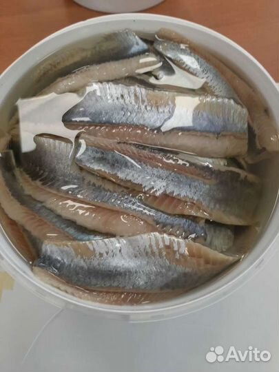 Сельдь филе в масле ведро 4кг
