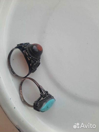 Винтажное серебряное кольцо