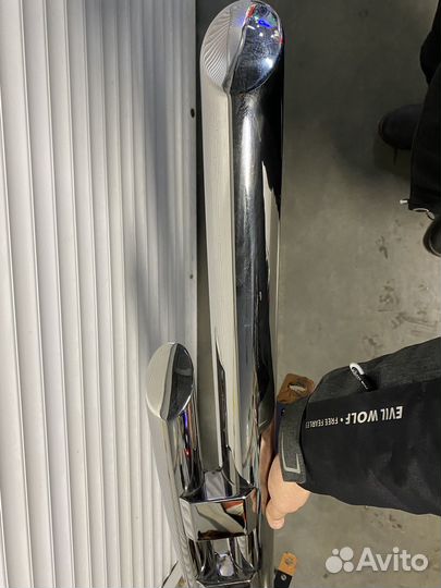 Защита бампера двойная акула Бизнес