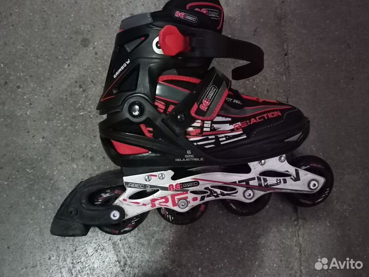Роликовые коньки детские Reaction