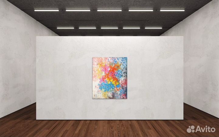 Картина интерьерная большая 120-100см