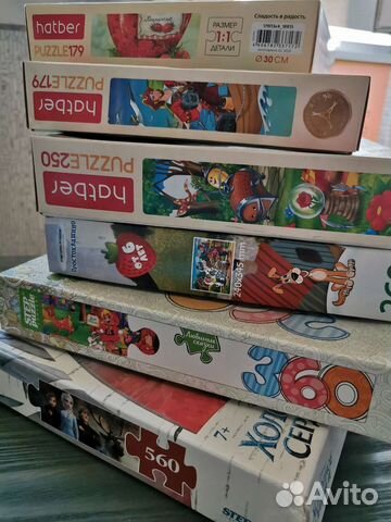Пазлы детские