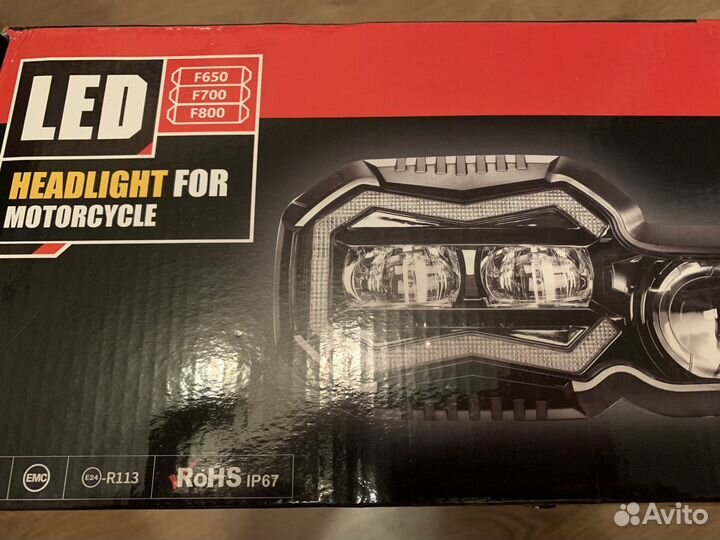 LED фара BMW F800GS R1200GS