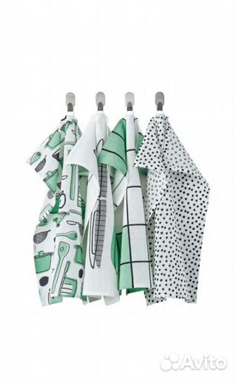 Running полотенце кухонное 4 шт. икеа