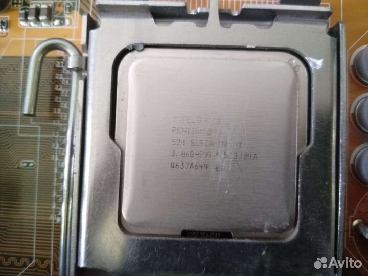 Материнская плата asus P5L-MX