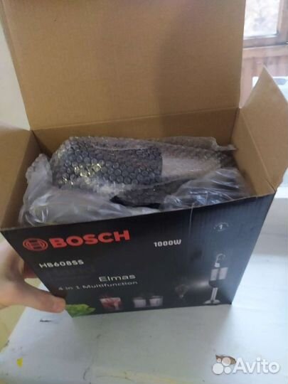 Погружной Блендер с чашей bosch 4в1Нержавейка