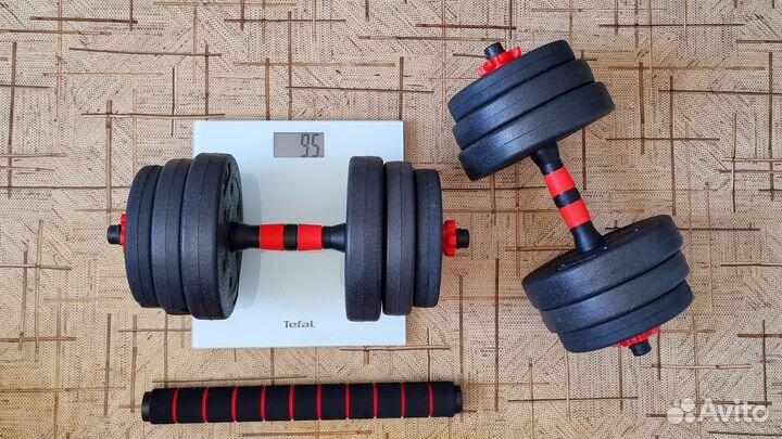 Гантели разборные