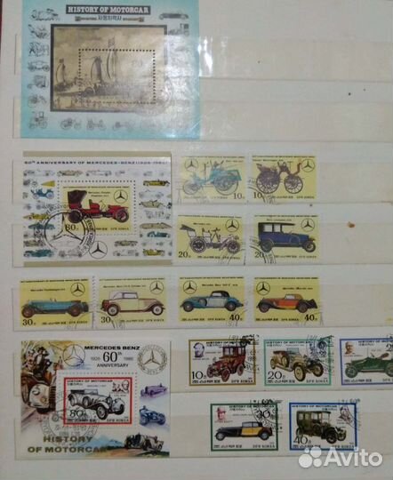 Марки, коллекция, 2 альбома