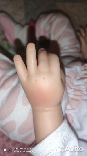 Кукла реборн новая девочка