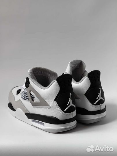 Nike Air Jordan 4 Retro Military Black 41-44 Люкс