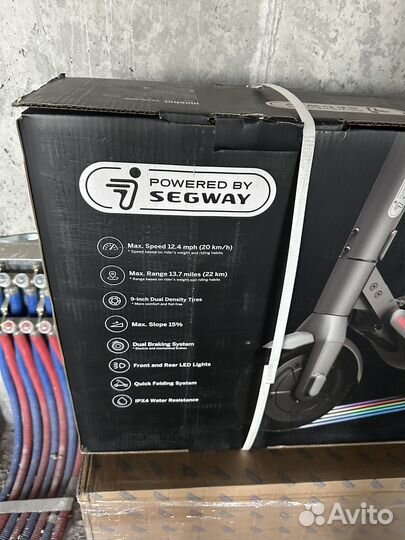 Электросамокат ninebot E22. Новый