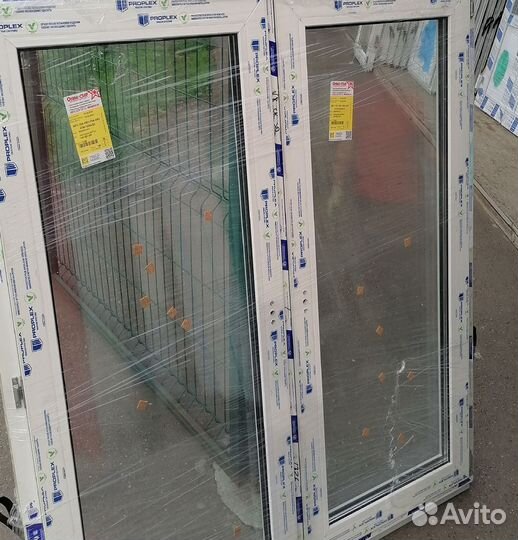 Пластиковые окна 1200х1200 мм