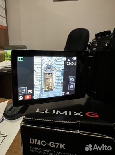 Беззеркальная камера panasonic lumix g7k