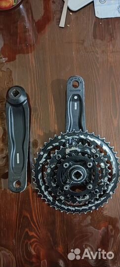 Шатуны Shimano Alivio M431, 44/32/22T