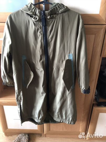 Пальто для девочки 140