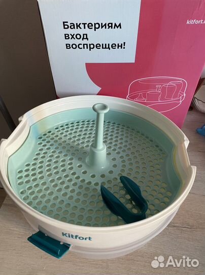 Стерилизатор бутылок для микроволновки kitfort