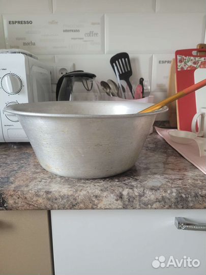 Алюминиевый таз СССР, для варки варенья 5литров