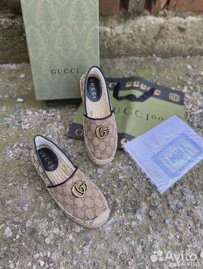 Эспадрильи Gucci
