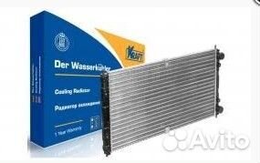 Радиатор охлаждения газ 33027 алюмин. 2-х рядный
