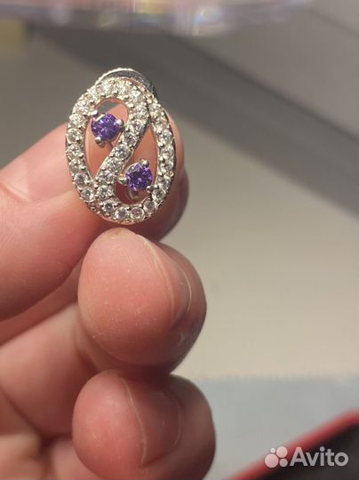 Серебряные серьги