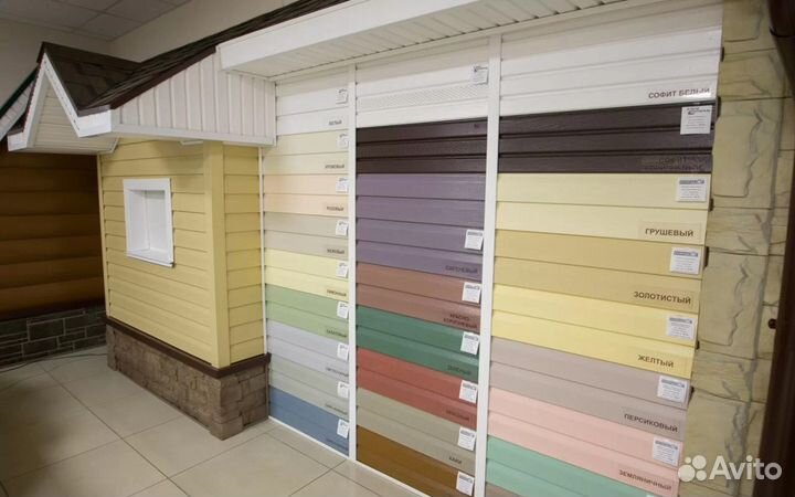 Сайдинг виниловый